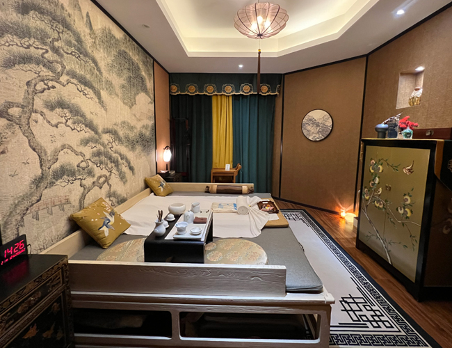 广佛足疗减压会所环境展示（二）一种真挚的艺术生活态度